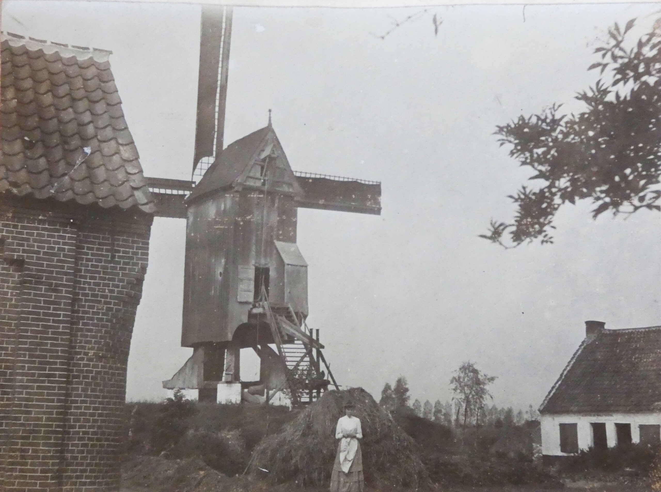 Oude windmolen